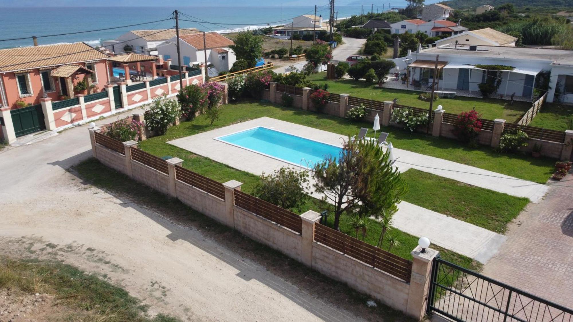 Almyra Beach House Corfu Almiros strand Buitenkant foto