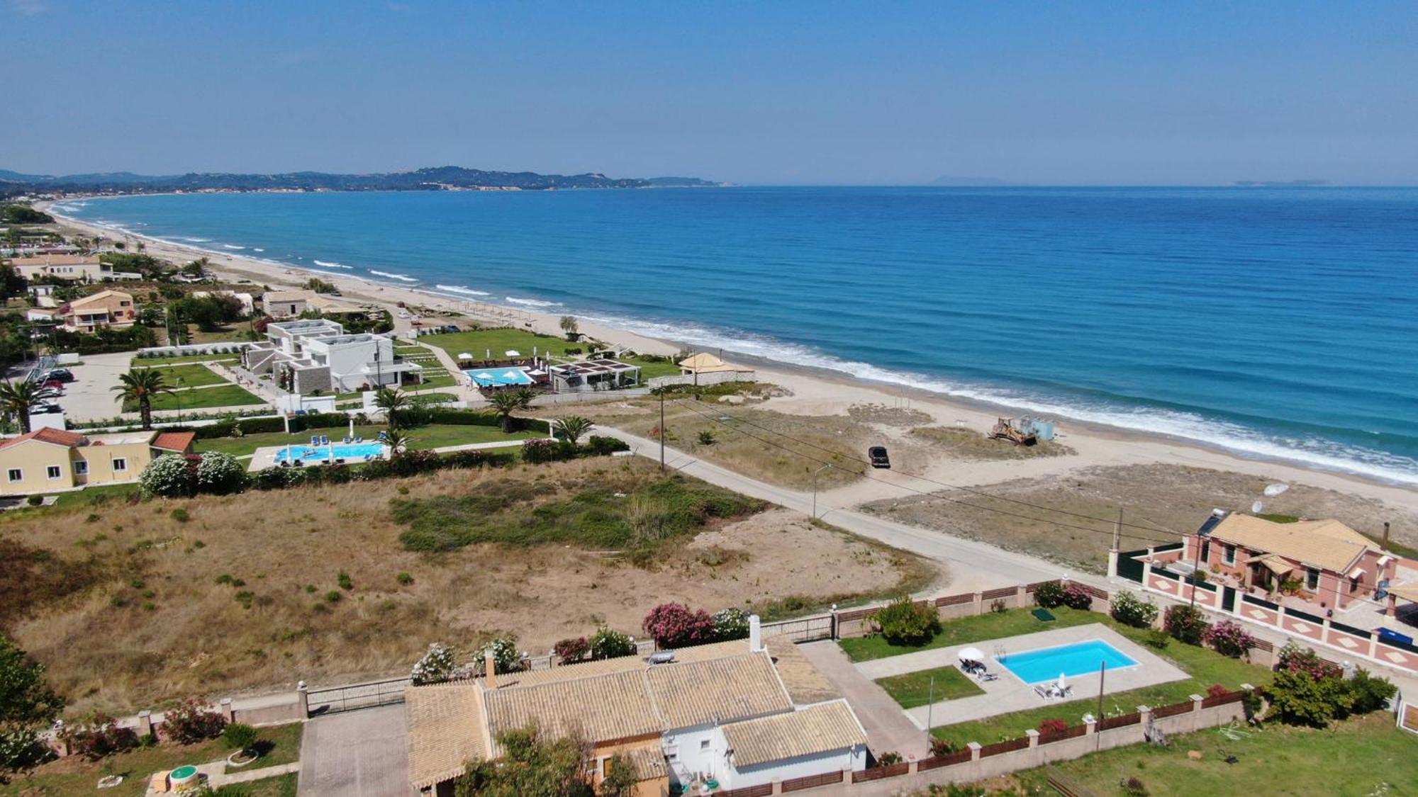 Almyra Beach House Corfu Almiros strand Buitenkant foto