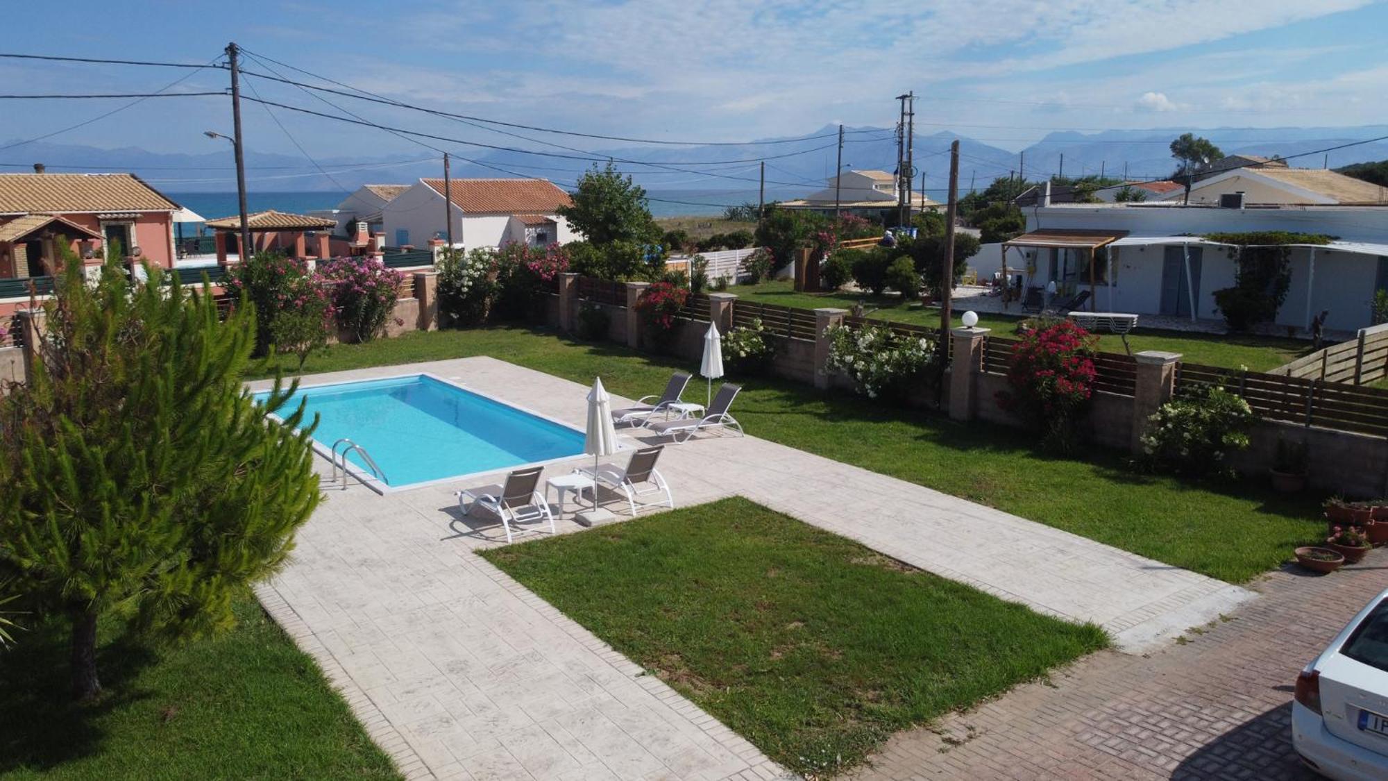 Almyra Beach House Corfu Almiros strand Buitenkant foto