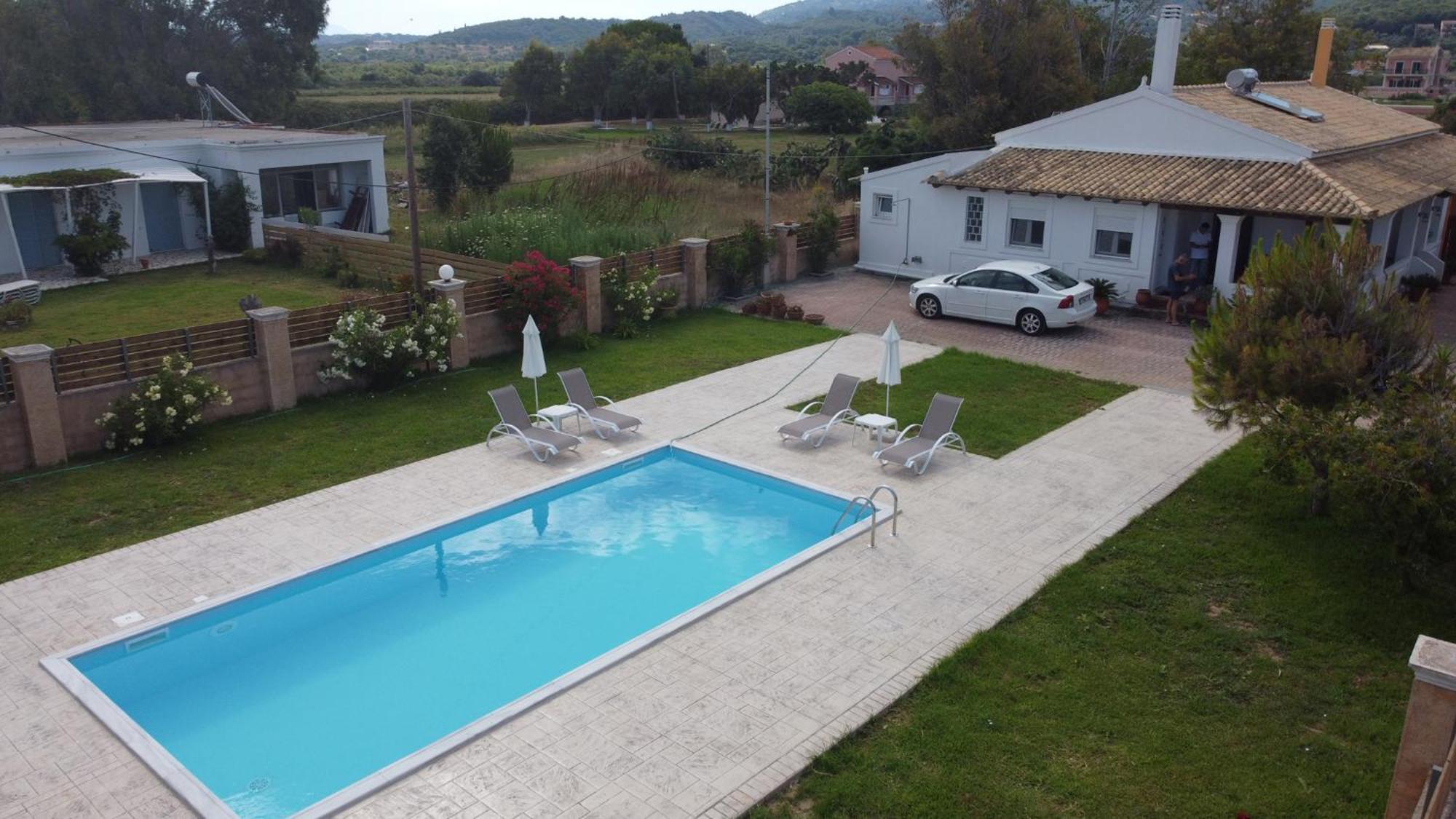 Almyra Beach House Corfu Almiros strand Buitenkant foto